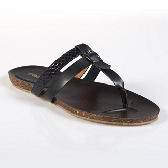 Elenross women’s leather thong sandals