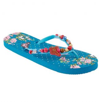 Women’s thong flip-flops with butterfly detail - Mitsuko