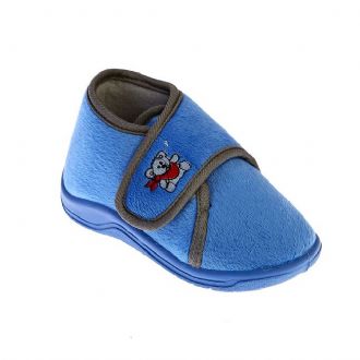 Babies closed-back slippers with stickers - Mitsuko