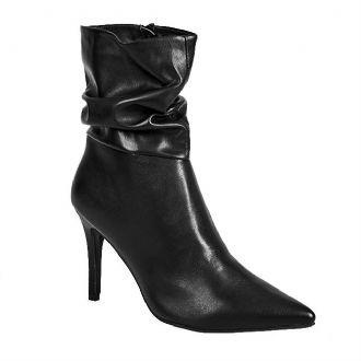 Women ankle boots with slim heels