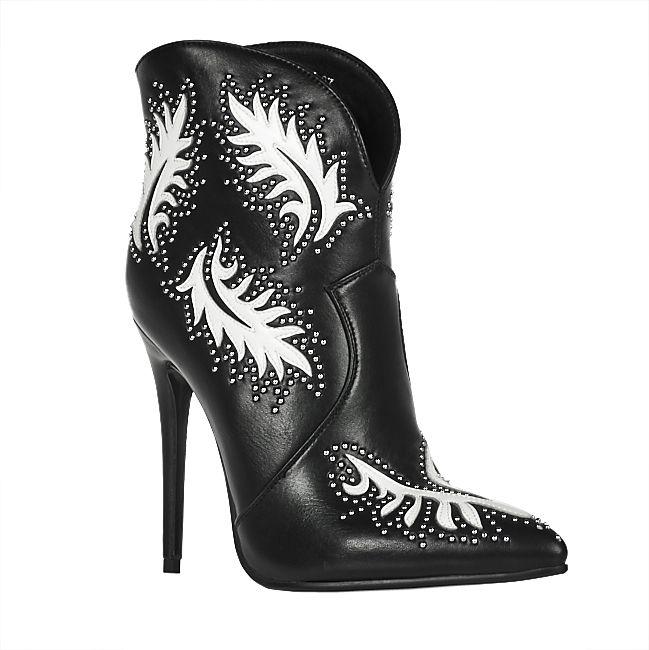 ZIGI Girl Z-JO Studded High Heels Lace up Platform Boots Leather Size 8.5 |  eBay
