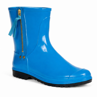 Women’s rainboots with zipper