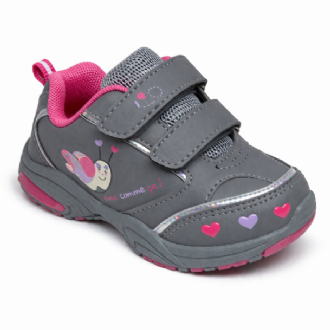 Αθλητικό υπόδημα bebe με αυτοκόλλητο κουμπώμα και σχέδιο σαλιγκαράκι Αθλητικό υπόδημα bebe με αυτοκόλλητο κουμπώμα και σχέδιο σαλιγκαράκι