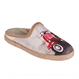 Women’s slippers with scooter imprint - Mitsuko