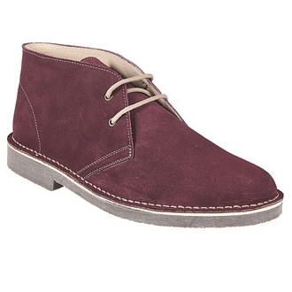 Men’s suede ankle boots from Italy