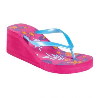 Women’s wedge thong flip-flops - Mitsuko