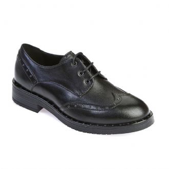Women’s leather made-in-Italy Oxford-type loafers 