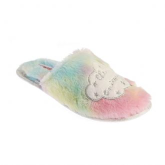 Women’s slippers with a cloud imprint - Mitsuko