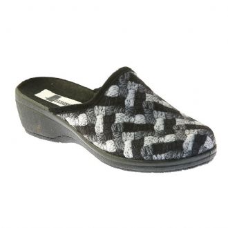 Italian slippers with 3D weave - Mitsuko