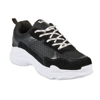 Women black sneakers