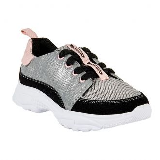 Children gray sneakers