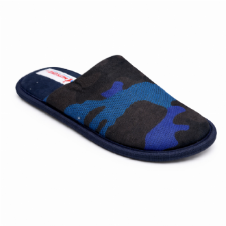 Παιδική παντόφλα παραλλαγή - Μπλε - Mitsuko Παιδική παντόφλα παραλλαγή - Μπλε - Mitsuko