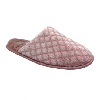 Γυναικεία παντόφλα χνουδωτή - Ροζ - Mitsuko