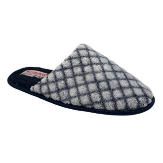 Γυναικεία παντόφλα χνουδωτή - Μπλε - Mitsuko