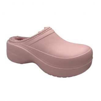 Γυναικεία παντόφλα σαμπό - Ροζ - Mitsuko