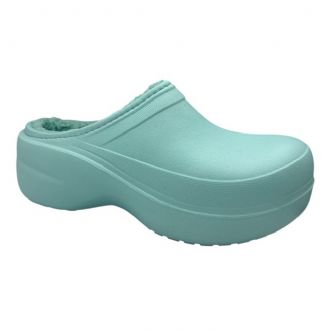 Γυναικεία παντόφλα σαμπό - Μέντα - Mitsuko