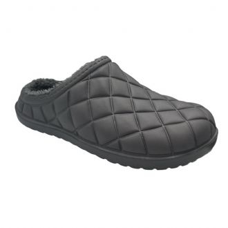 Ανδρική παντόφλα σαμπό - Γκρι - Mitsuko