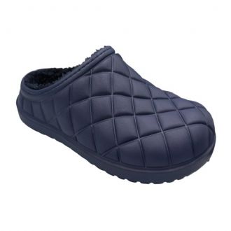 Ανδρική παντόφλα σαμπό - Μπλε σκούρο - Mitsuko