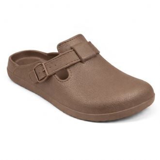 Ανδρική σαγιονάρα τύπου σαμπό - Μπεζ - Mitsuko