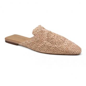 Mule flat μοκασίνι - Ροζ